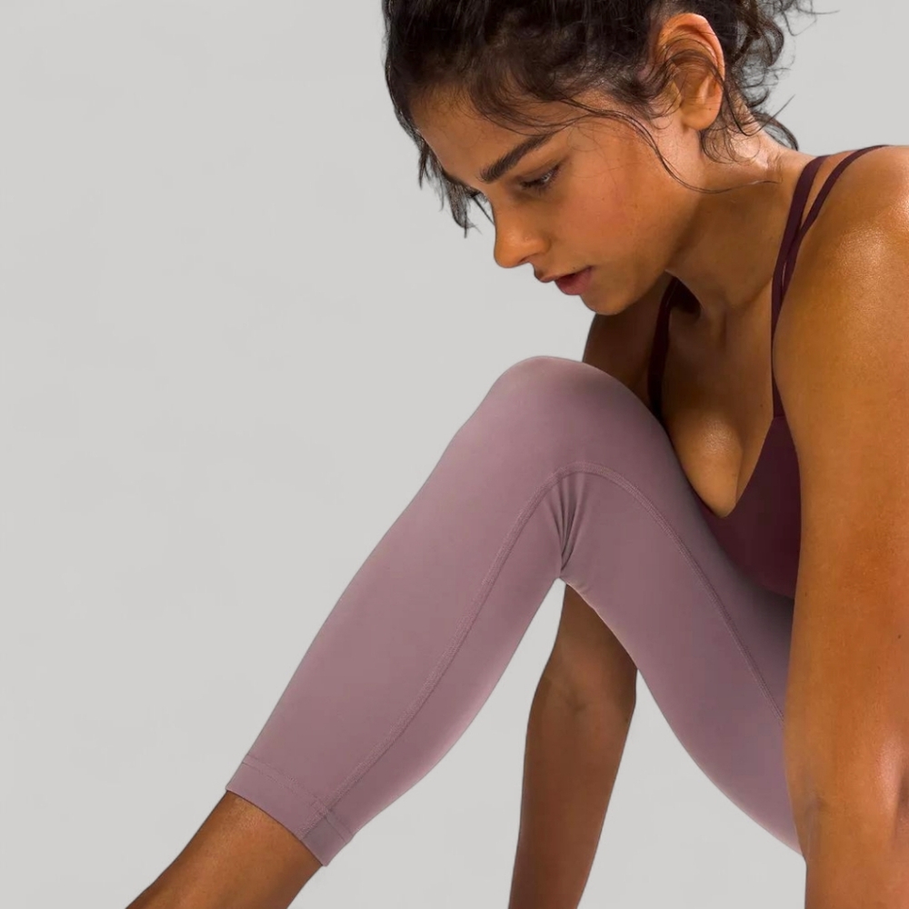 Lululemon Buttery Soft Leggings Violet Verbena 25" High‎ Rise Instill Tight Sz 4
